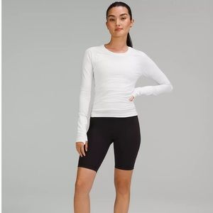 White Swiftly Tech Long Sleeve 2.0